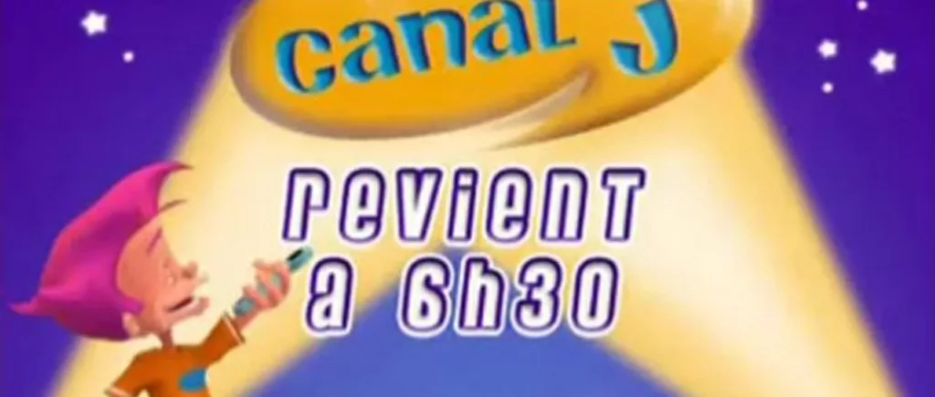 Capture d'écran fin d'antenne CANAL J