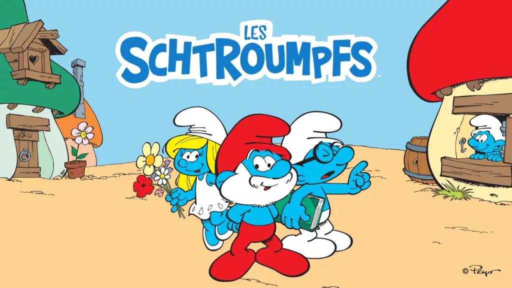 Les schtroumpfs